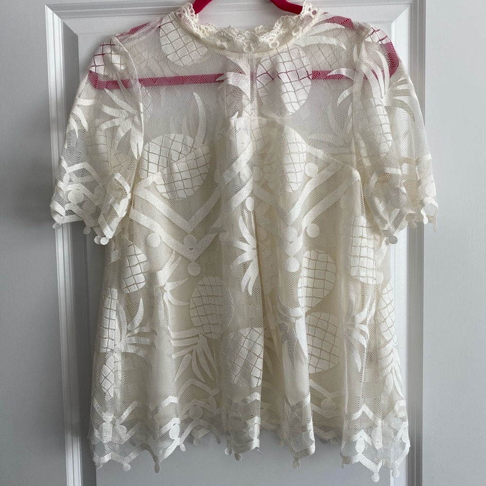 HD in Paris Combined Lace Top